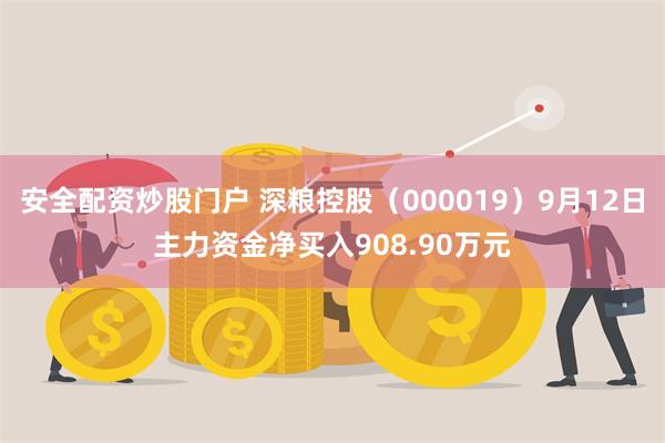 安全配资炒股门户 深粮控股（000019）9月12日主力资金净买入908.90万元