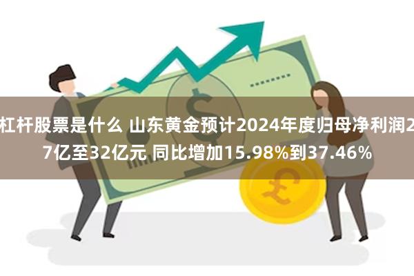 杠杆股票是什么 山东黄金预计2024年度归母净利润27亿至32亿元 同比增加15.98%到37.46%